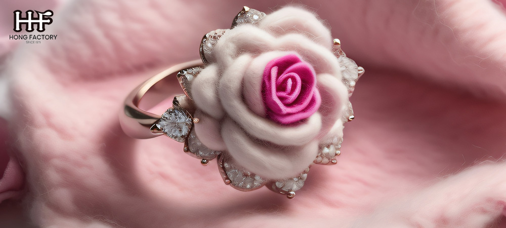 The Value Marcasite Rose Ring
